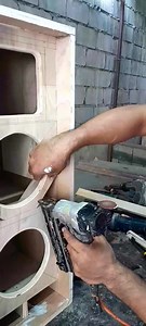 3 way 8" assemble #emsoundbox #speakerboxmaking Part 9 | Eking Mendez