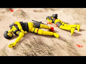 MANTA'S WARBOX DESERT! Active Ragdoll Physics! Realistic Epic NPC Wars #291