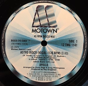 Apollo - Astro Disco