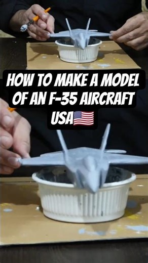 ساخت ماکت هواپیمای جنگی F35 آمریکا|How to Build an F-35 Model: Ultimate Beginner to Pro Tutoria USA