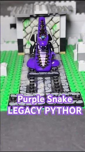 LEGO Purple Snake MINIFIGURE LEGACY PYTHOR 👀🔥