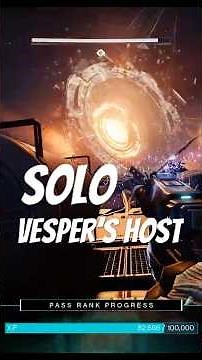 This Sword Bug is CRAZY! | SOLO VESPER'S HOST! #destiny2