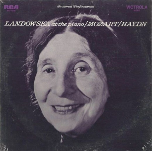 Wanda Landowska - Mozart / Haydn - Landowska At The Piano
