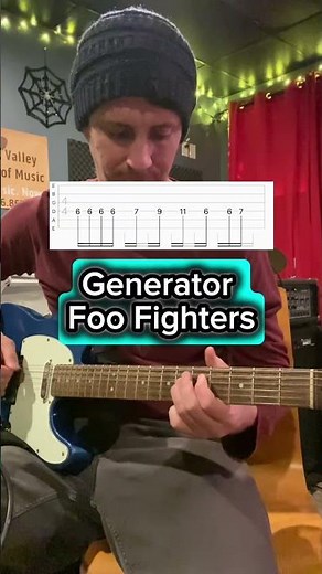“Generator” Guitar Tab - Foo Fighters