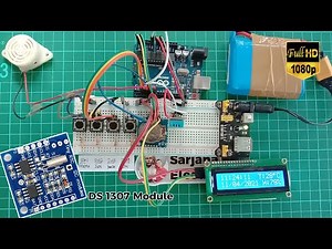 Arduino RTC DS1307 Clock Alarm Timer Stopwatch | Membuat Jam Digital 3 in 1 Serbaguna