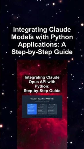 Integrating Claude Models with Python Applications: A Step-by-Step Guide #ai #artificialintelligence
