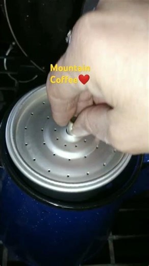 Mountain Percolator Coffee #percolator #coffee #oldfashioned