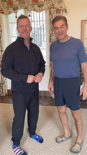 52K views · 900 reactions | Brian Bradley showed me The Egoscue Method for stretching to help me combat bad posture developed from performing surgery, working at the computer, and texting - see the full video over on my YouTube channel at the link in the comments! | Dr. Mehmet Oz | Facebook