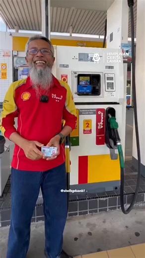 288K views · 3K reactions | Pakcik shell tunjuk cara dapatkan subsidi minyak di stesen pam  | Himpunan Cerita Lawak | Facebook