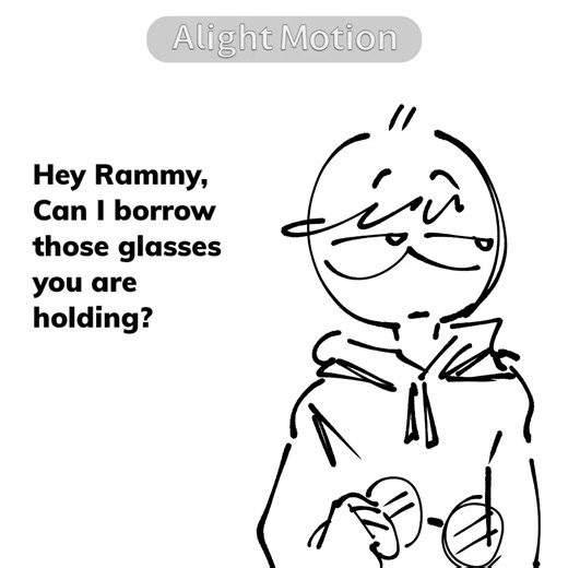 Suzie with Glasses goes crazy hard /// #sketch #originalcharacter #fyp #animation #trend /// I lowkey fell off guys