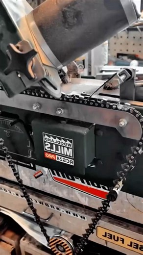 Chainsaw Chain Sharpening Work Tool Using Precision Sharpener #worktool