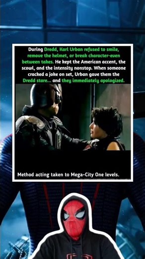 Karl Urban Stayed in Character as Dredd the ENTIRE Shoot 😳