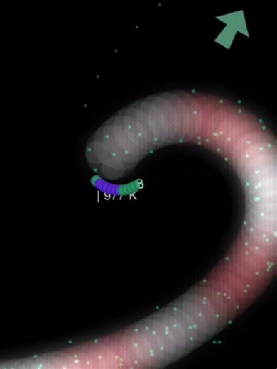 900K KILL!!! (Real player not bot) in slither.io #slitherio #shorts