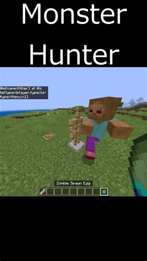 Monster Hunter #minecraft #minecraftshorts #kill #shorts #gaming