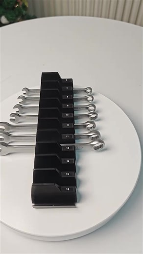 Keep your wrenches in place with this magnetic wrench organizer! 🔧✨ A must-have for any garage or toolbox! #GarageOrganization #ToolStorage #DIYTools #WorkshopHacks #DeclutterYourSpace #HandymanEssentials #SmartStorage #MagneticHolder