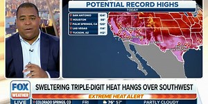 Sweltering thriple-digit heat hangs over Southwest | Latest Weather Clips | FOX Weather