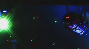 Disco spotlights - Free Stock Video