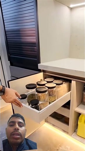 Perfect Kitchen Spice Drawer & Cabinet Design | Smart Kitchen Organization Ideas 2025