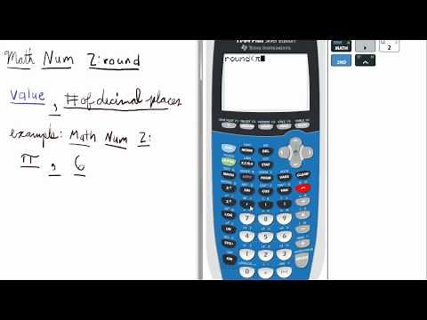 Round to a Specific Number of Decimal Places TI 84 Calculator Top Priority Functions
