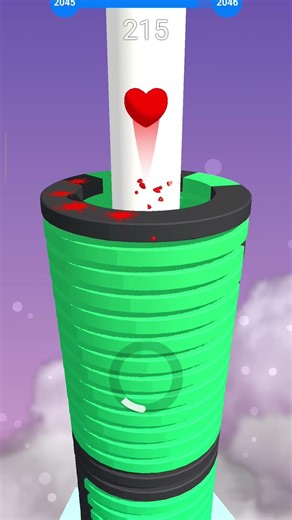 stack ball short games #shortsfeed #gaming #asmrgames #trendinggames #youtubevideos #shorts #yt