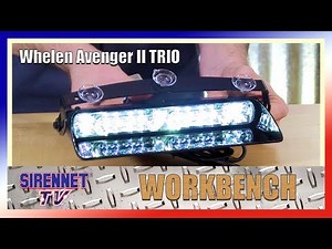 Whelen Avenger II TRIO Combo Linear/TIR Dual LED Dash/Deck Light