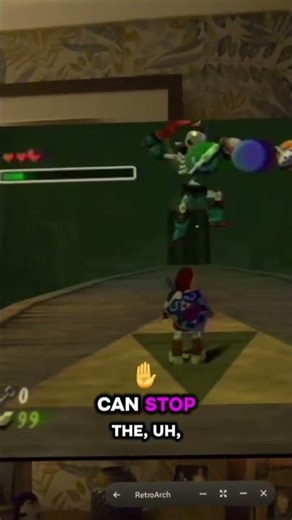 Shadow Temple Boat Trick Fail #ocarinaoftime #nintendo #zelda #retrogaming #gaming