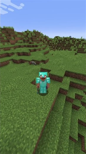 Diamond Armor and Weapons In Minecraft Zoo World #minecraft #shorts