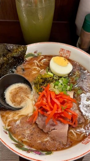 🍜 Tonkotsu Ramen with Black Garlic Oil – KUSHI-TEI OF TOKYO, Düsseldorf 🇯🇵✨