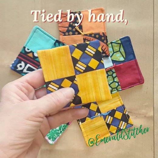 Pocket Hug Quilt - A handmade hug you can hold