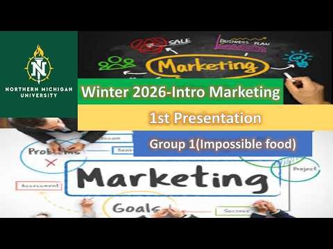 2026 Winter Introduction Marketing 1st Presentation Group 1