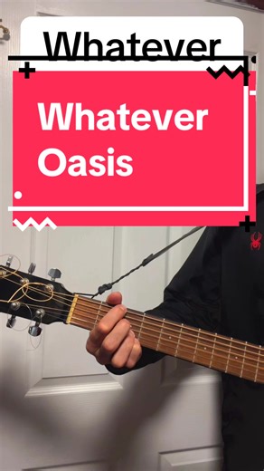 Whatever - Oasis guitar chords and onscreen lyrics. It was a lot to squeeze in all these chords correctly. Let me know if you want a more simplified version of this with more basic chords. Otherwise a banger to jam to! #oasis #guitartok #guitar #acousticcovers #guitarlesson