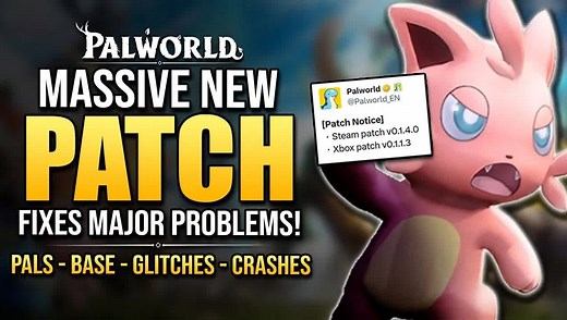 幻兽帕鲁- Palworld -大更新 基地、育种、伙伴、农业和故障的重大变化 - v0.1.4.0
