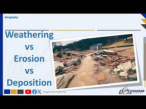 What's the Difference? Weathering vs Erosion vs Deposition Explained Clearly!