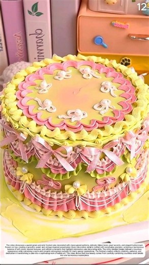 Every Piping Detail Builds a Beautiful Celebration Cake