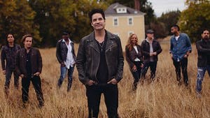 The band Train pulls into town in late June