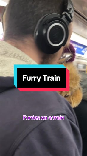 On da train #furry #fursuit #costume #cosplay #train