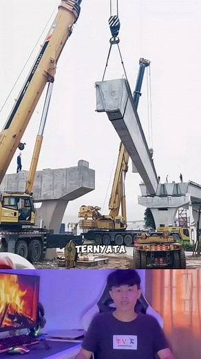 112K views · 340 reactions | cara pembuatan rel kereta api cepat #tutorial #idekreatif #kai #beton #pembangunan #material #teknik #cerdas #fyp #reels #viral #alatberat | Pranata Dung | Facebook