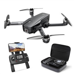 Holy Stone HS720 GPS Drone with Camera 4K UHD for Adults 2 Batteries Offer 52 Mins Flight Time Black