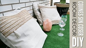 Un vídeo genial y sencillo para diseñar tus propios cojines. ¡No te pierdas el DIY completo!