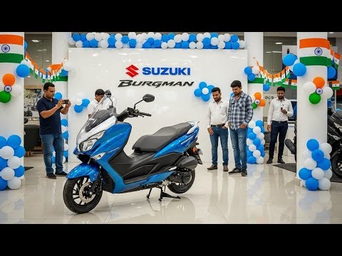 Finally Launched 😱 2025 Suzuki Burgman Street 125 JUST DROPPED — The ULTIMATE Scooter