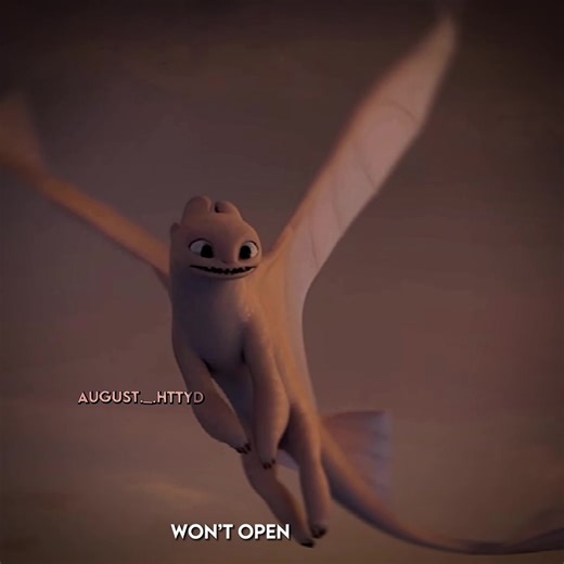 Light Fury Saves Hiccup