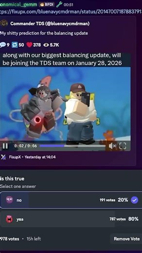 Warlock Tower Nerf Speculation #tds #roblox #towerdefensesimulator #gaming #robloxgames