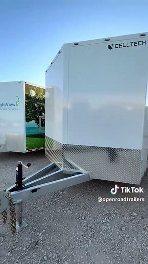 Custom CellTech Trailer with Dual Side Access