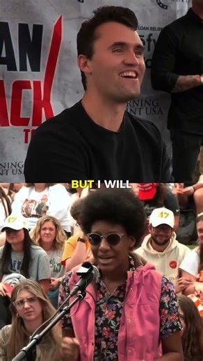 Charlie Kirk Asks For A Simple Definition of R@cism 🧐 #charliekirk #charliekirklegacy #debates