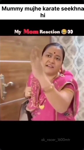 Mummy mujhe karate seekhna hi..mom ka reaction.#karate #ashishkhiladi #shorts