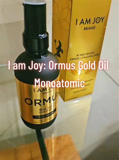 @I Am Joy Brand I am Joy: Ormus Gold Oil Monoatomic suppor the decalcifying of the pineal gland! it's on sale today! #tiktokshopcreatorpicks #tiktokshopnewyearnewme #Ormusgoldoil #decalcifypinealgland #Iamjoyormus Disclaimer: final price, shipping costs, coupons, and discounts may vary and are subject to change at any time. Always check with the tiktok shop listing for latest details. Ormus I am Joy Collodial 24k Gold Dangers of Ormus Gold Does Ormus Gold dissolves parasites Ormus Gold before an