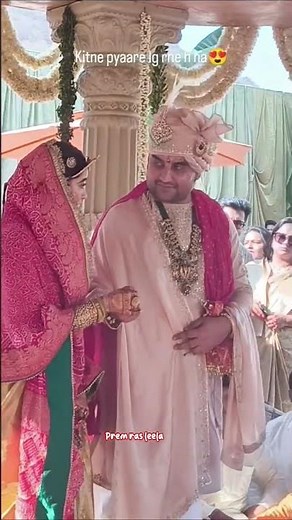 😍😍 #indreshji #wedding #harekrishna #radheradhe #radha #jaijaikishadi #shipra #shipraindresh