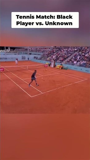 This Clay Court Rally Will Leave You Speechless 🔥🎾 #tennis #shorts