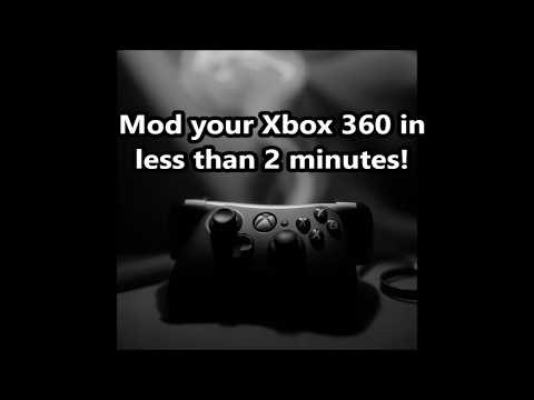 How to Mod an Xbox 360 in less than 2 minutes (Easy)