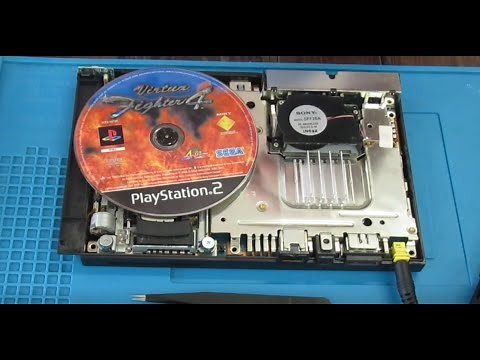 PS2 PlayStation 2 Slim Discs Not Spinning